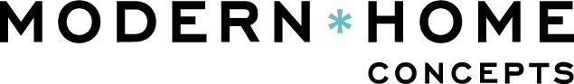 A simple black roof shape with a small blue rectangle near the top right, resembling a door or window. The background is white. -Precision Flooring