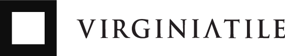 Black text in a blocky, pixelated font spells “TOGLIATTI” with a black square logo to the left. The background is transparent. -Precision Flooring